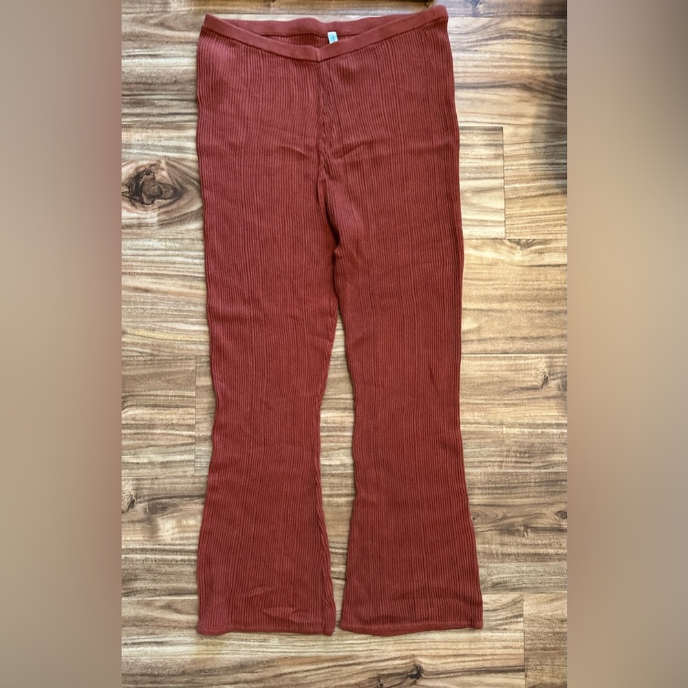 RVCA flare knit pants